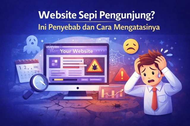 Website Sepi Pengunjung? Ini Penyebab dan Cara Mengatasinya