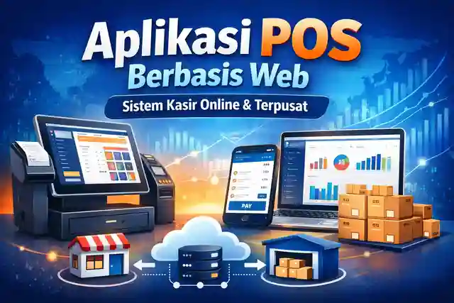 Aplikasi POS Berbasis Web untuk Bisnis: Sistem Kasir Online & Terpusat